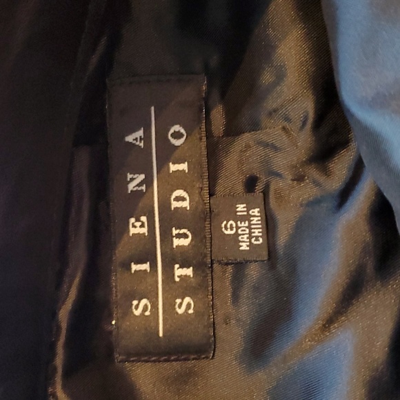 Vintage Sienna studio black leather skirt - Picture 2 of 4